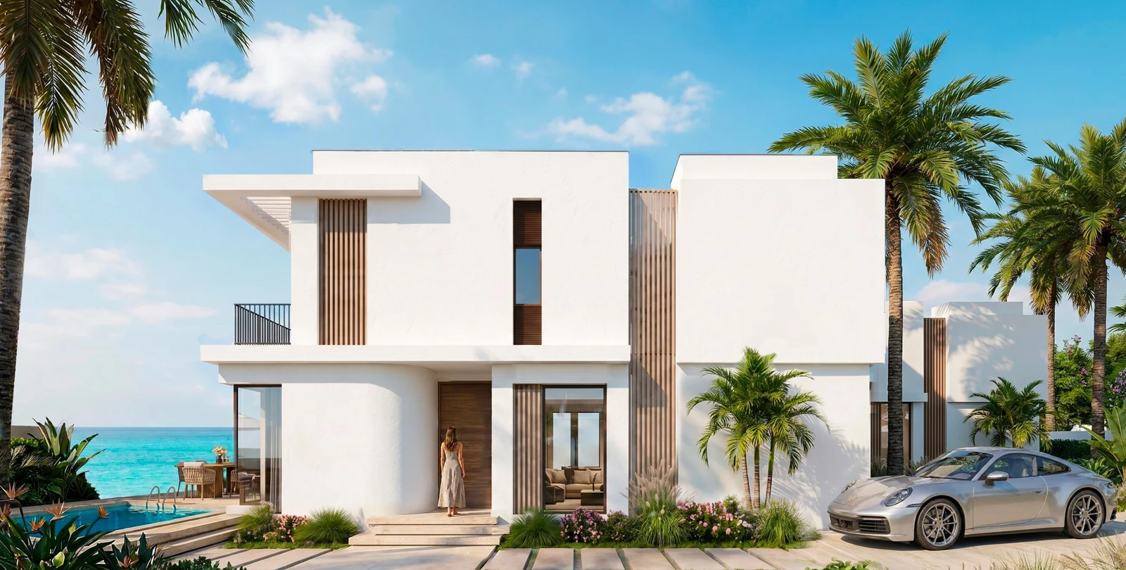 Four bedroom standalone villa exterior at C North North Coast