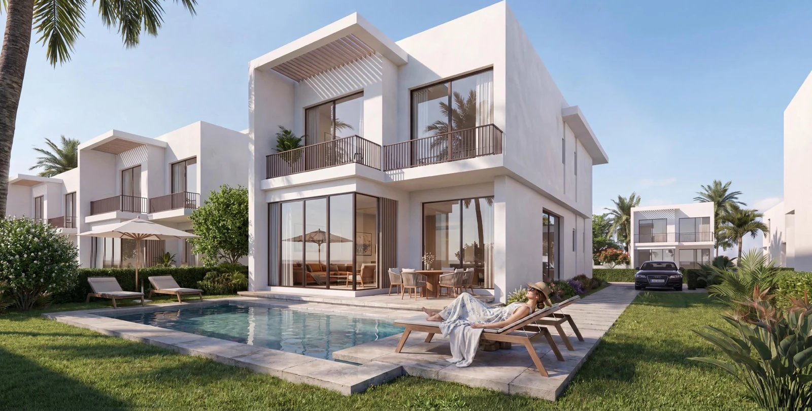 Standalone villa with private pool at C North Ras El Hekma